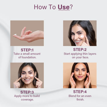 Hilary Rhoda Magic Jar Colour Changing Foundation Cream For All Skin Types | Buildable Coverage | Long Lasting & Weightless Formula | Crease-Free Foundation | Cruelty-Free | Satin Finish | 30G